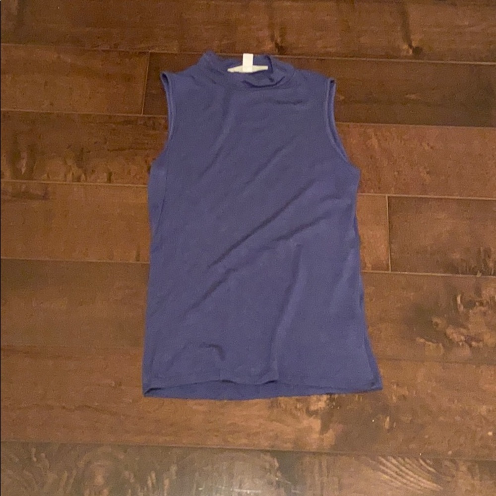 Blue tank top
